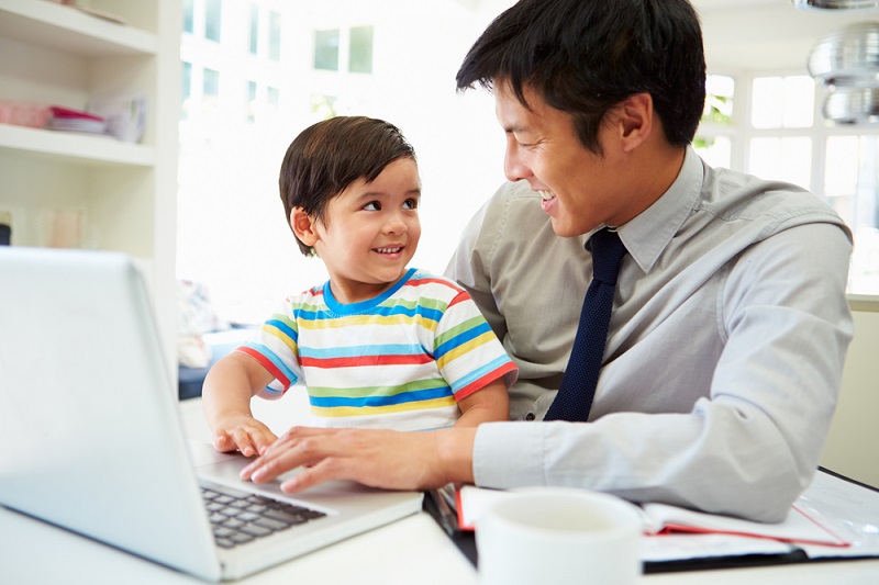 How to educate your children even if you work all day?